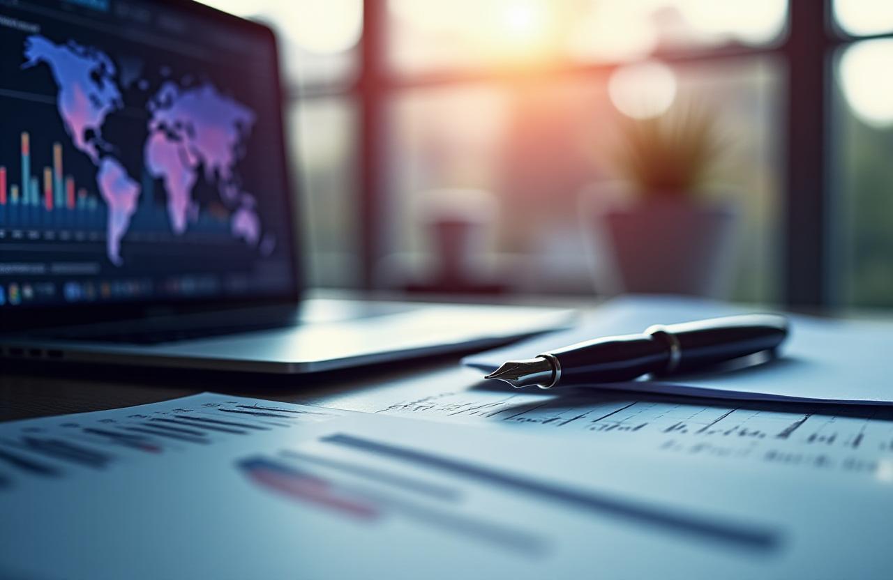 Global tax compliance and reporting visual